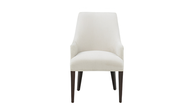 ManhattanComfortBeeverChenilleWoodenArmchair-Jennifer Furniture