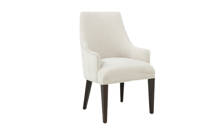 ManhattanComfortBeeverChenilleWoodenArmchair-Jennifer Furniture