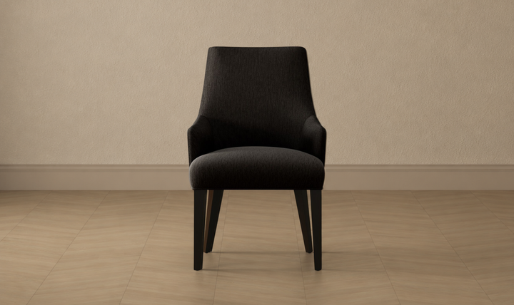 ManhattanComfortBeeverChenilleWoodenArmchair-Jennifer Furniture