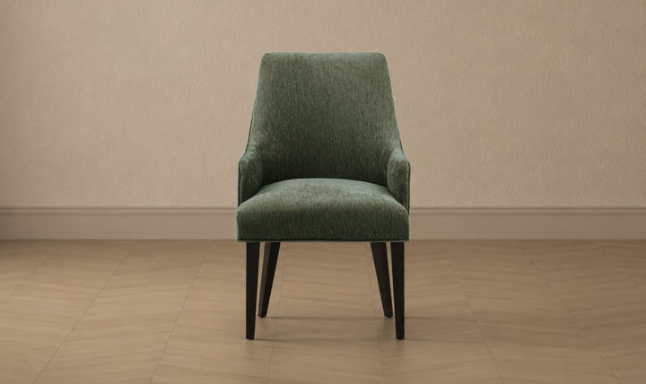 ManhattanComfortBeeverChenilleWoodenArmchair-Jennifer Furniture