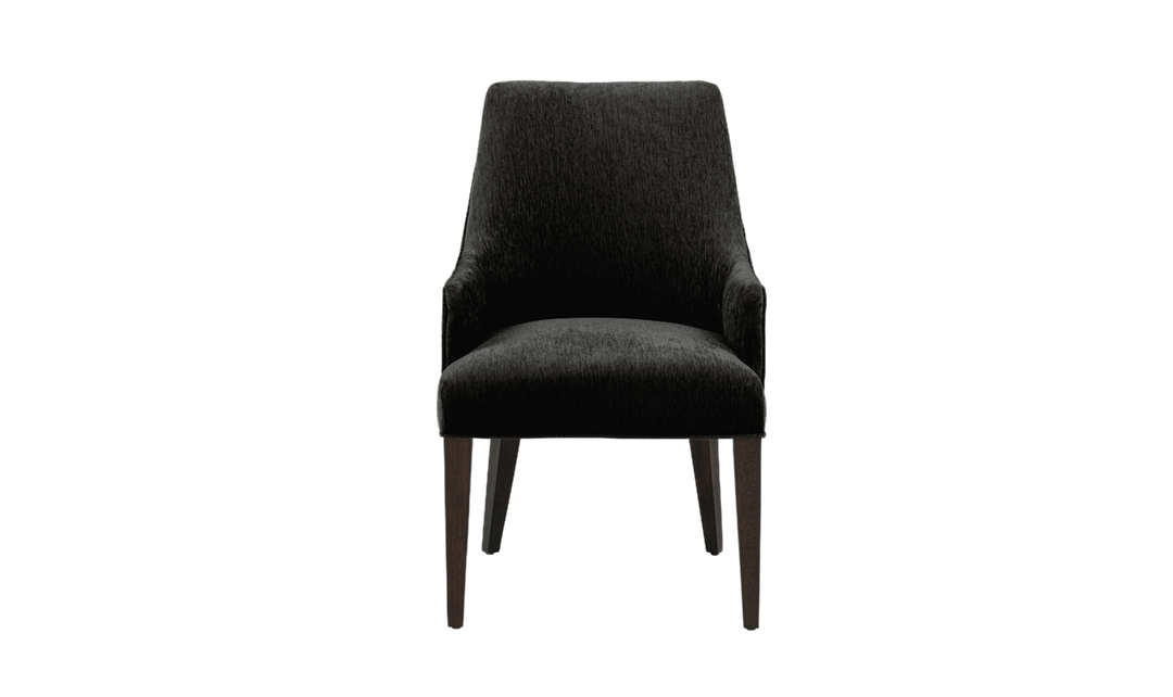 ManhattanComfortBeeverChenilleWoodenArmchair-Jennifer Furniture
