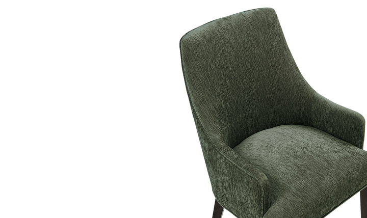 ManhattanComfortBeeverChenilleWoodenArmchair-Jennifer Furniture