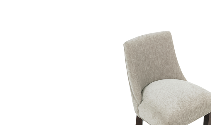 Manhattan Comfort Beever Wood Upholstered Chenille Barstool-Jennifer Furniture