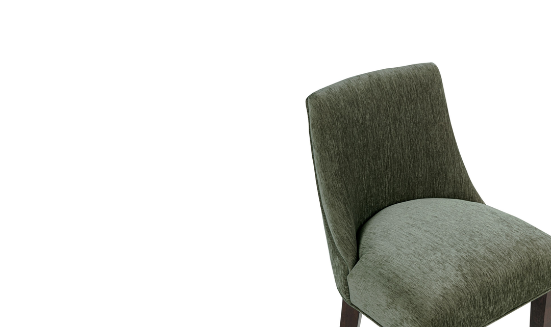 Manhattan Comfort Beever Wood Upholstered Chenille Barstool-Jennifer Furniture