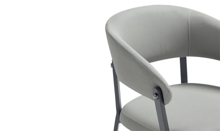 Manhattan Comfort Belle Leatherette Upholstered Dining Chair-Jennifer Furniture