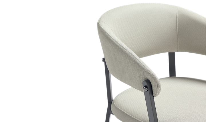 Manhattan Comfort Belle Leatherette Upholstered Dining Chair-Jennifer Furniture