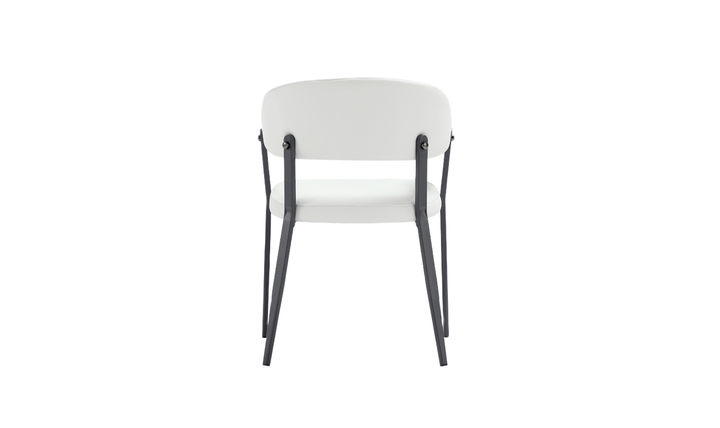 Manhattan Comfort Belle Leatherette Upholstered Dining Chair-Jennifer Furniture