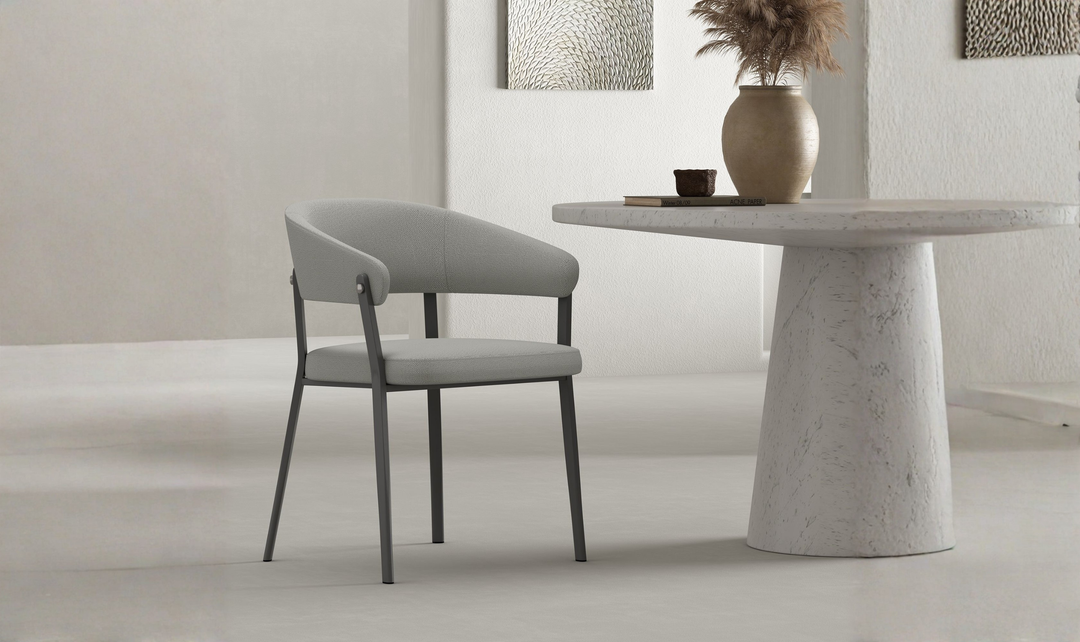 Manhattan Comfort Belle Leatherette Upholstered Dining Chair-Jennifer Furniture