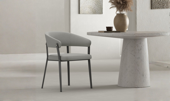 Manhattan Comfort Belle Leatherette Upholstered Dining Chair-Jennifer Furniture