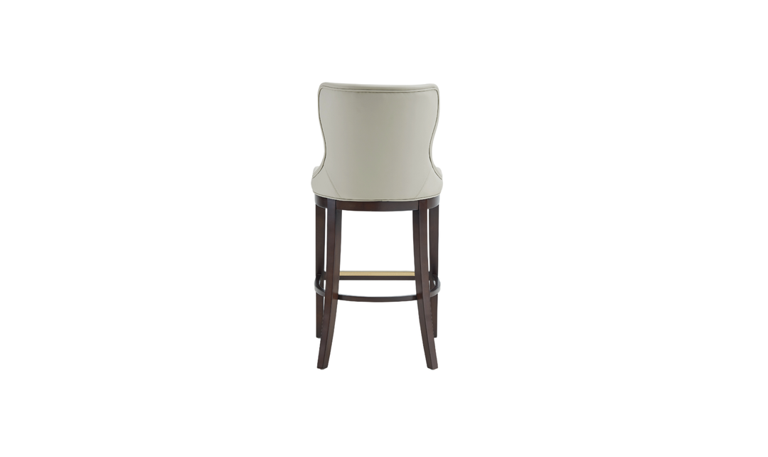 Manhattan Comfort Blair Wood Upholstered Barstool