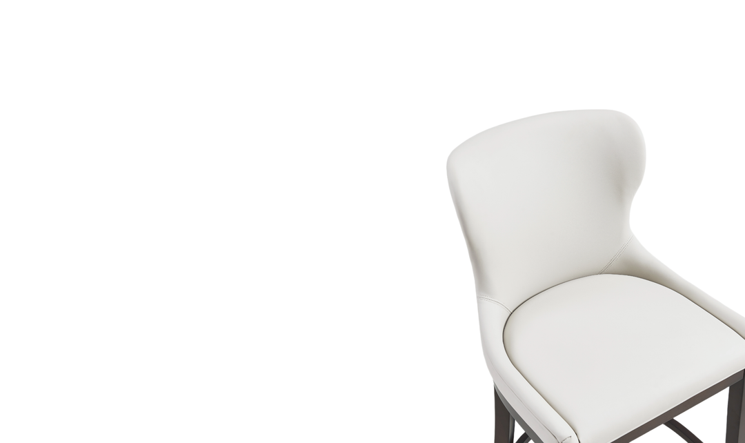 Manhattan Comfort Blair Wood Upholstered Barstool-Jennifer Furniture