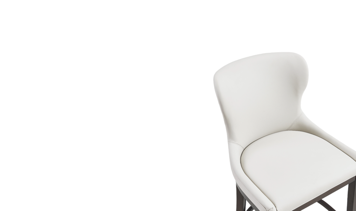 Manhattan Comfort Blair Wood Upholstered Barstool-Jennifer Furniture
