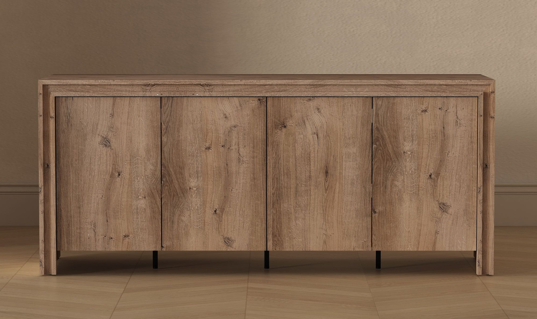 Manhattan Comfort Corin Wooden Sideboard With Four Door-Jennifer 