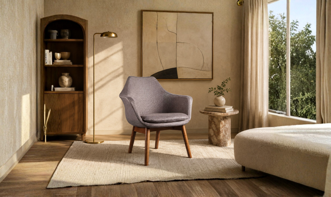 Manhattan Comfort Cronkite Faux Leather Armchair-Jennifer Furniture
