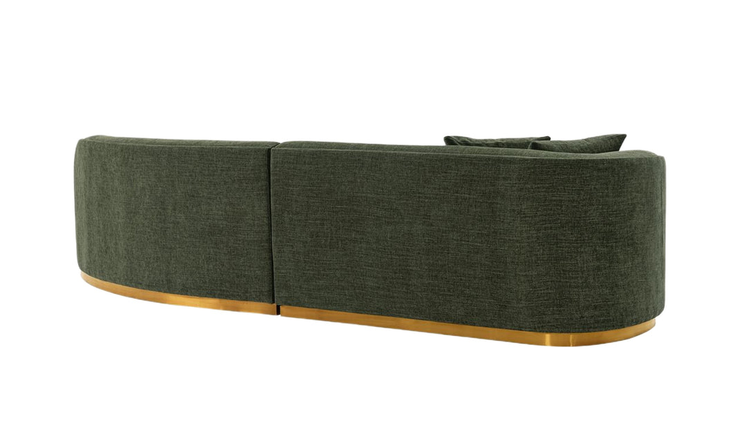 Manhattan Comfort Daria Chenille Upholstered Sectional Sofa-JenniferFurniture