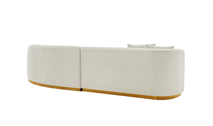 Manhattan Comfort Daria Chenille Upholstered Sectional Sofa-JenniferFurniture