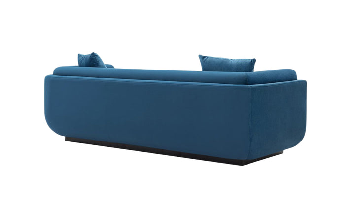 Manhattan Comfort Edmonda Velvet Upholstered Sofa-JenniferFurniture