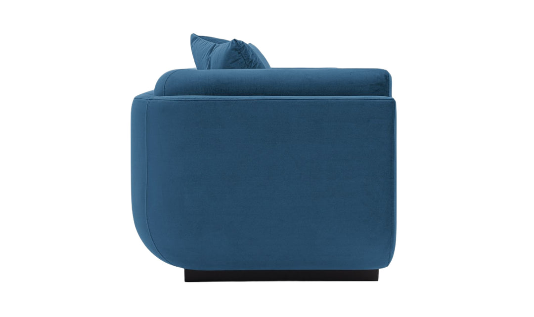 Manhattan Comfort Edmonda Velvet Upholstered Sofa-JenniferFurniture
