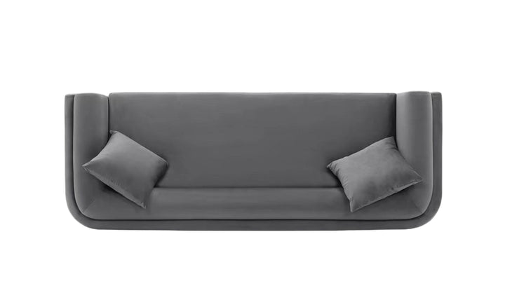 Manhattan Comfort Edmonda Velvet Upholstered Sofa-JenniferFurniture