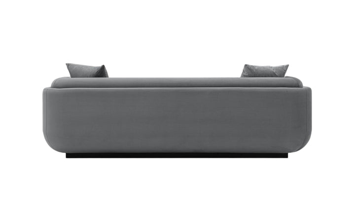 Manhattan Comfort Edmonda Velvet Upholstered Sofa-JenniferFurniture