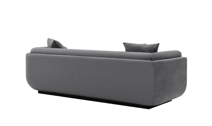Manhattan Comfort Edmonda Velvet Upholstered Sofa-JenniferFurniture