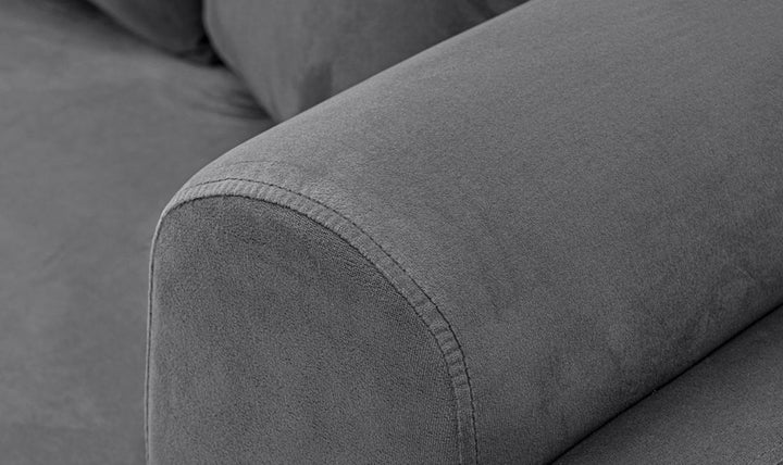 Manhattan Comfort Edmonda Velvet Upholstered Sofa-JenniferFurniture