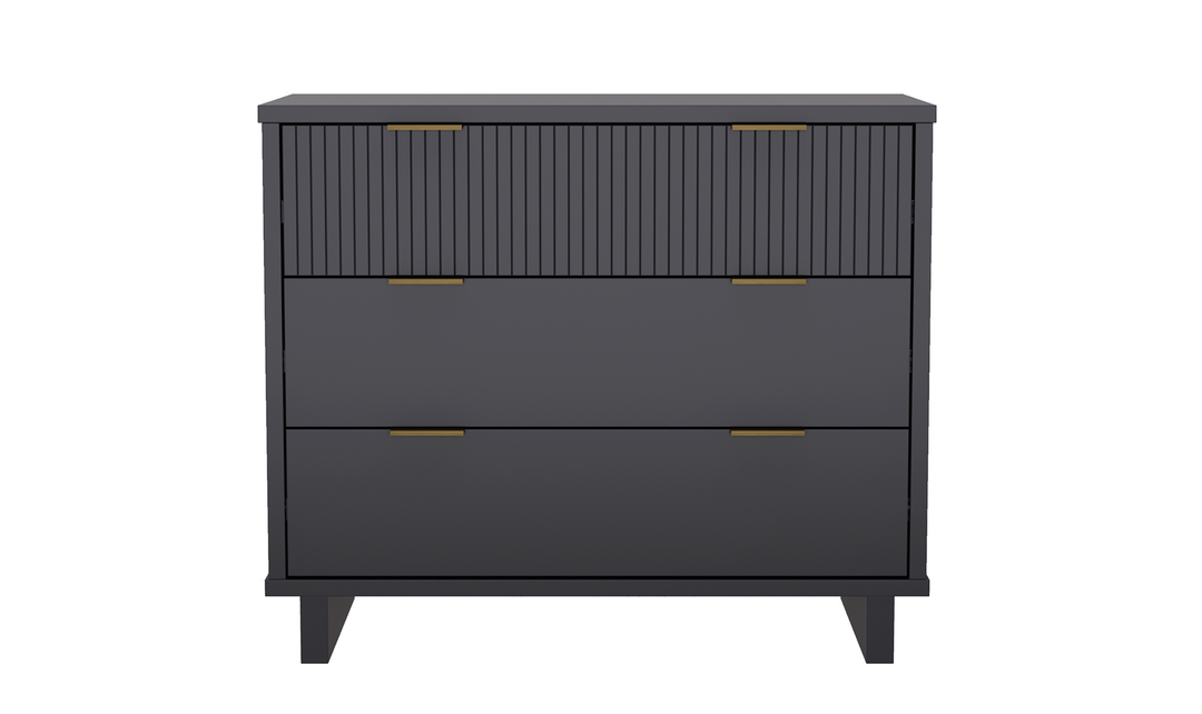 Manhattan Comfort Elara Wooden Dresser With Three-Drawers-jennifer