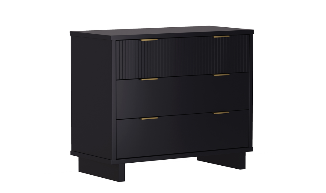 Manhattan Comfort Elara Wooden Dresser With Three-Drawers-jennifer