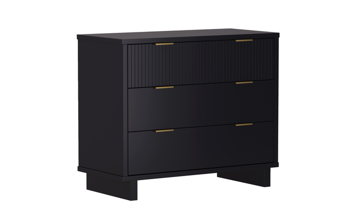 Manhattan Comfort Elara Wooden Dresser With Three-Drawers-jennifer