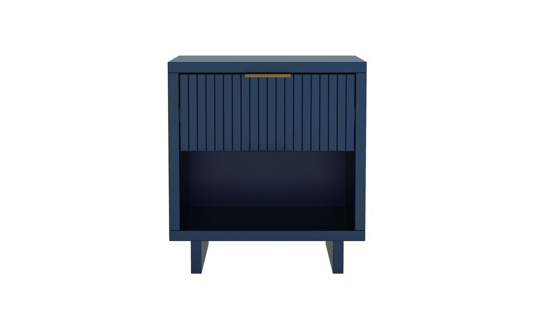 Manhattan Comfort Elara Wooden Nightstand With Drawer