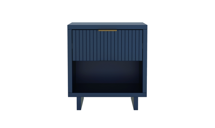 Manhattan Comfort Elara Wooden Nightstand With Drawer