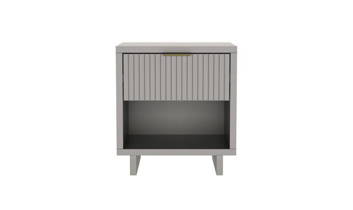 Manhattan Comfort Elara Wooden Nightstand With Drawer