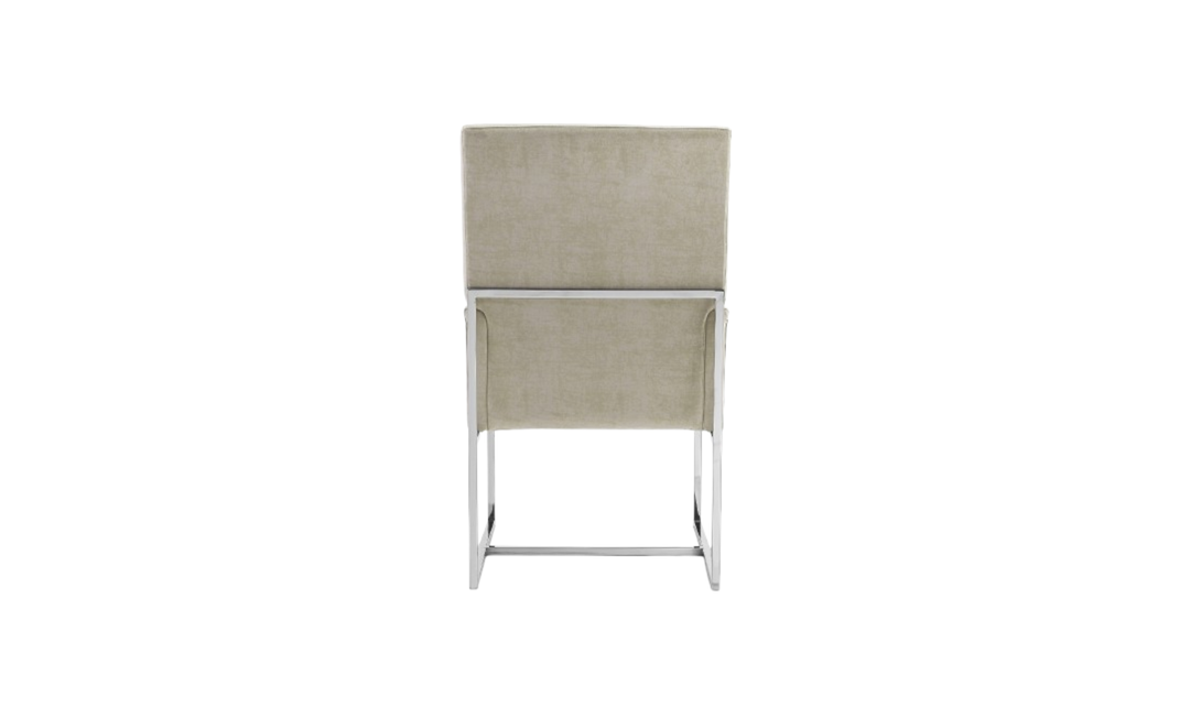 Manhattan Comfort Element Velvet Metal Accent Chair-Jennifer Furniture
