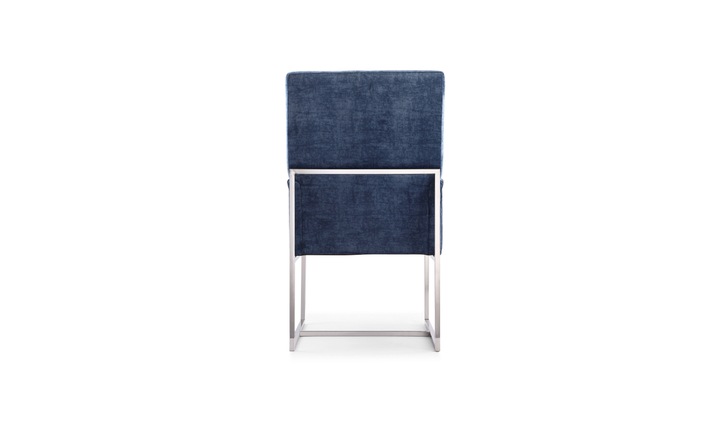 Manhattan Comfort Element Velvet Metal Accent Chair-Jennifer Furniture