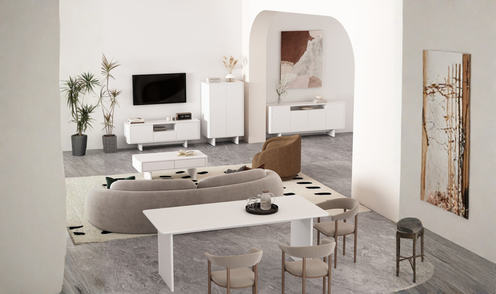Manhattan Comfort Ella Accent Cabinet-Jennifer Furniture