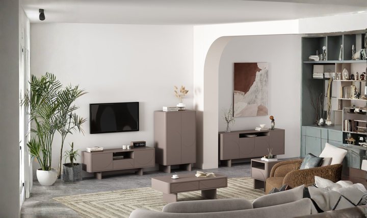 Manhattan Comfort Ella Accent Cabinet-Jennifer Furniture