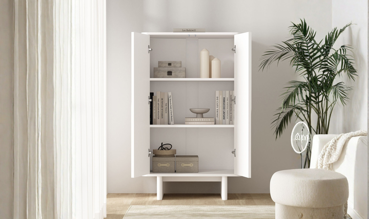 Manhattan Comfort Ella Accent Cabinet-Jennifer Furniture