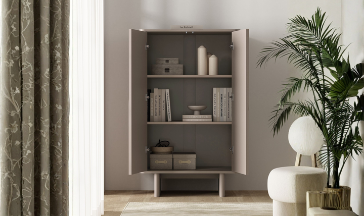 Manhattan Comfort Ella Accent Cabinet-Jennifer Furniture