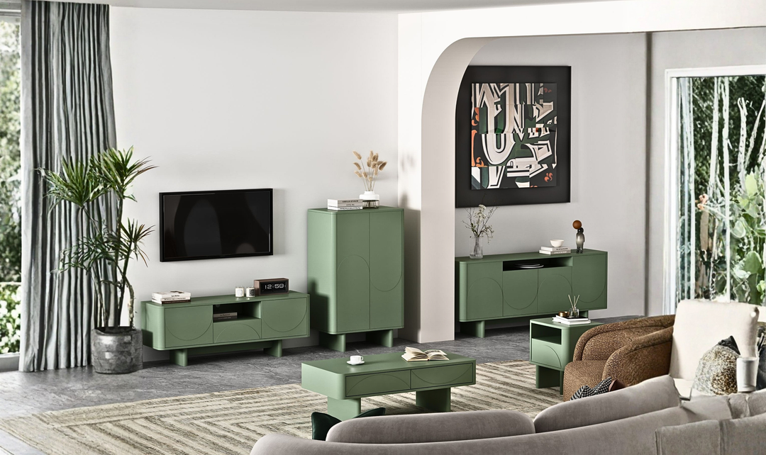 Manhattan Comfort Ella Accent Cabinet-Jennifer Furniture
