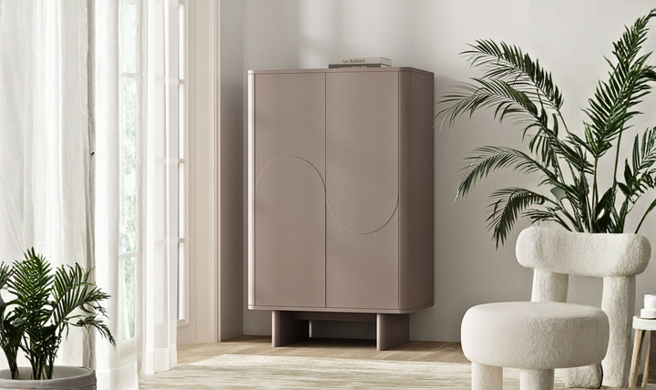 Manhattan Comfort Ella Accent Cabinet-Jennifer Furniture