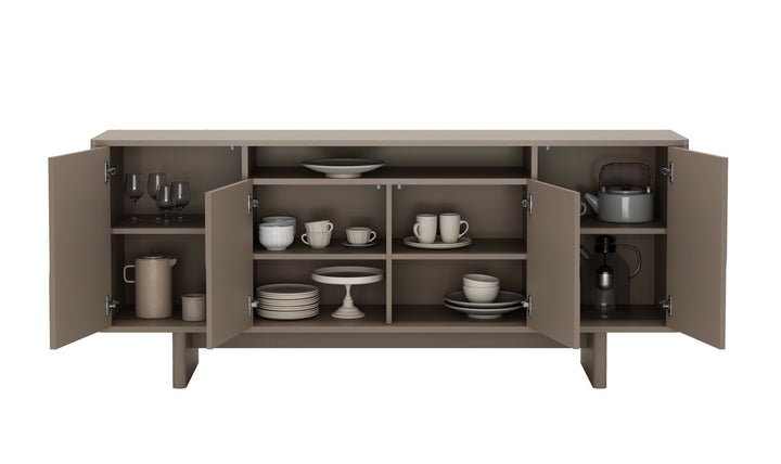 Manhattan Comfort Ella Wooden Sideboard-Jennifer Furniture 
