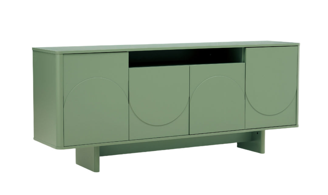 Manhattan Comfort Ella Wooden Sideboard-Jennifer Furniture 