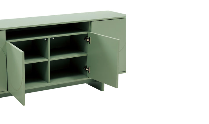 Manhattan Comfort Ella Wooden Sideboard-Jennifer Furniture 