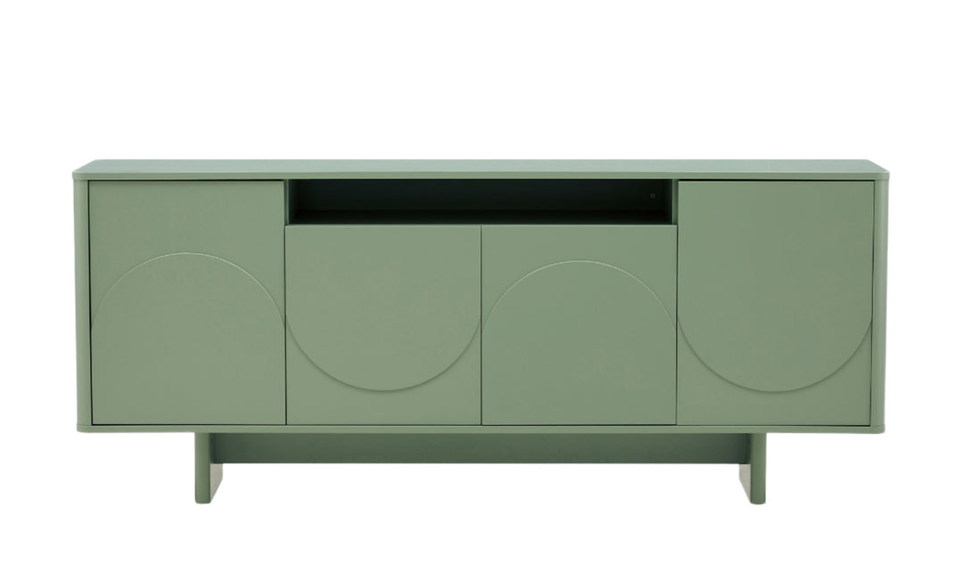 Manhattan Comfort Ella Wooden Sideboard-Jennifer Furniture 