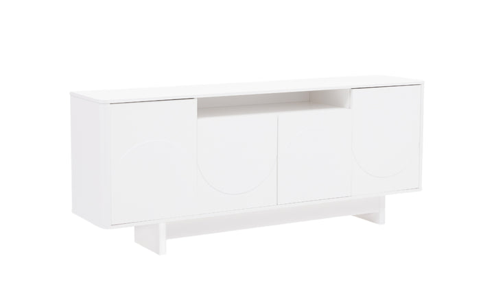 Manhattan Comfort Ella Wooden Sideboard-Jennifer Furniture 