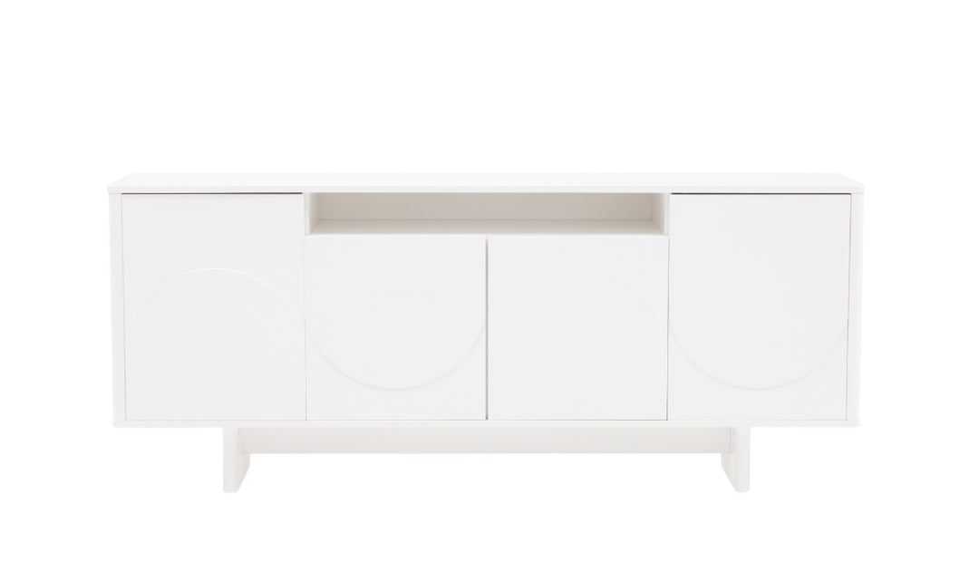 Manhattan Comfort Ella Wooden Sideboard-Jennifer Furniture 