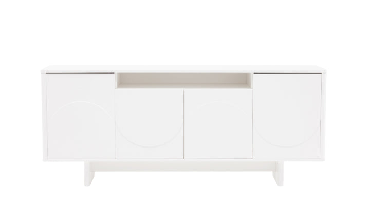 Manhattan Comfort Ella Wooden Sideboard-Jennifer Furniture 