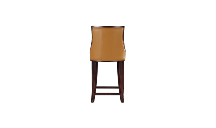 Manhattan Comfort Fifth Avenue Wood Upholstered Counter Stool