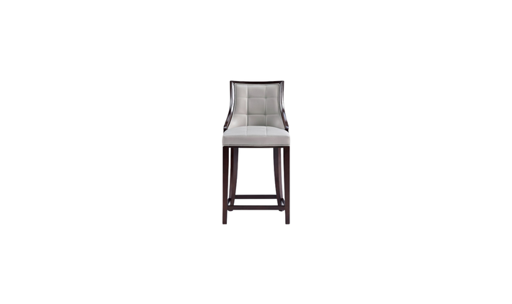 Manhattan Comfort Fifth Avenue Wood Upholstered Counter Stool