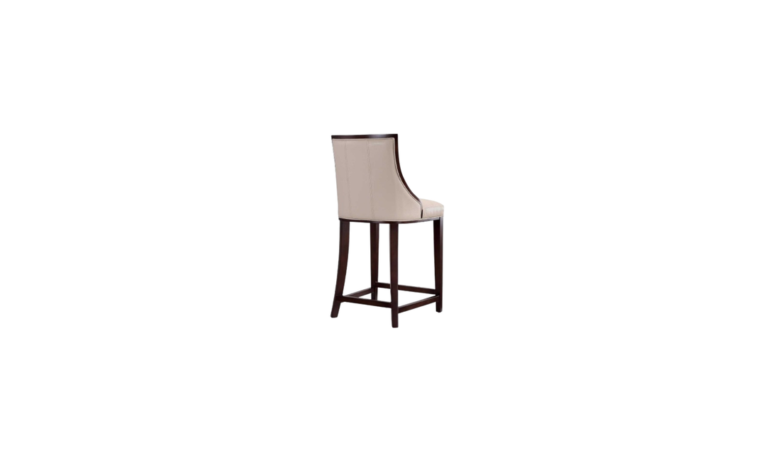 Manhattan Comfort Fifth Avenue Wood Upholstered Counter Stool
